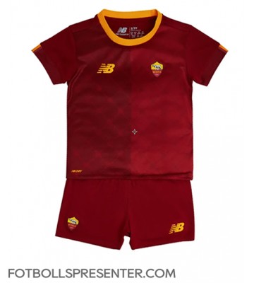 AS Roma Hemmatröja Barn 2022-23 Kortärmad (+ korta byxor)
